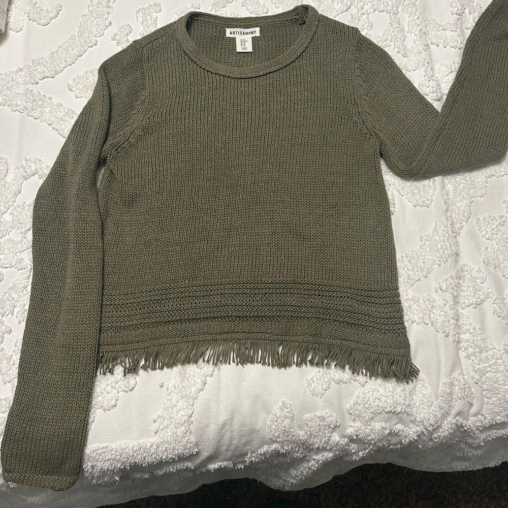 Army Green Sweater